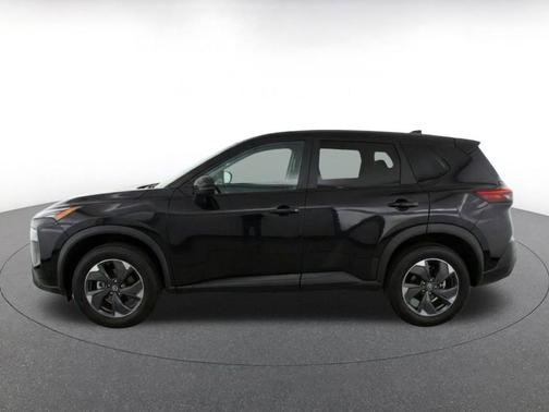 Super Black 2025 Nissan Rogue SV