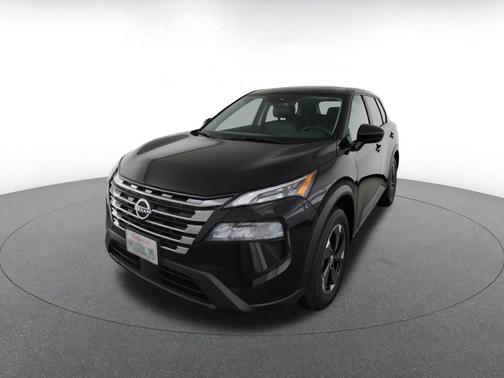 Super Black 2025 Nissan Rogue SV