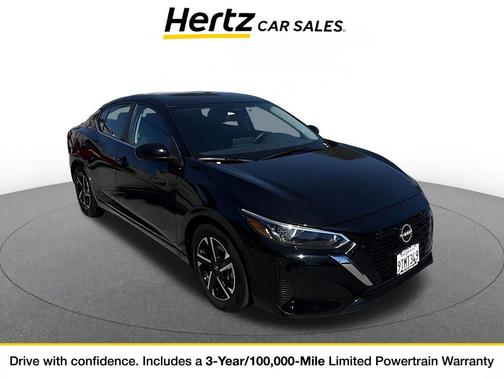 Super Black 2025 Nissan Sentra SV