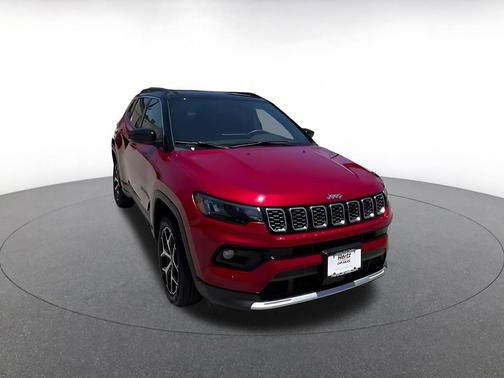 Red Hot Pearlcoat 2025 Jeep Compass Limited