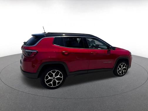 Red Hot Pearlcoat 2025 Jeep Compass Limited