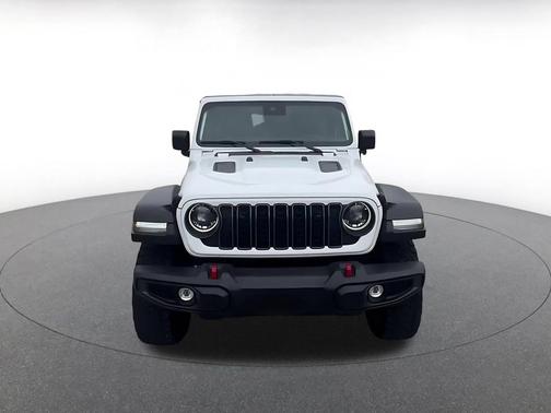 Bright White Clearcoat 2025 Jeep Wrangler Rubicon