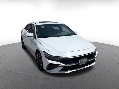 Serenity White 2025 Hyundai ELANTRA SEL