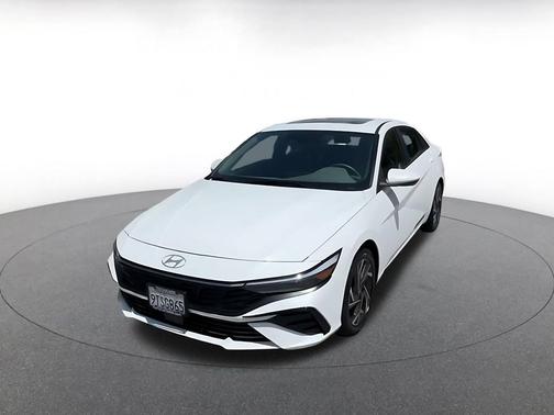 Serenity White 2025 Hyundai ELANTRA SEL