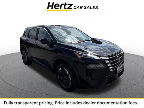 Super Black 2025 Nissan Rogue SV