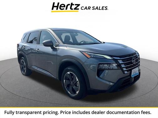 Gun Metallic 2025 Nissan Rogue SV