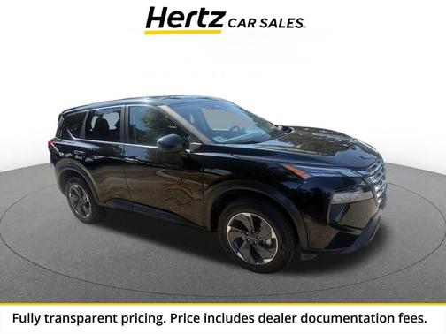 Super Black 2025 Nissan Rogue SV