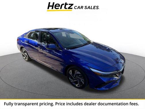 Intense Blue 2025 Hyundai ELANTRA HEV Limited