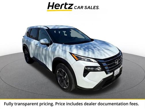 Everest White Pearl 2025 Nissan Rogue SV