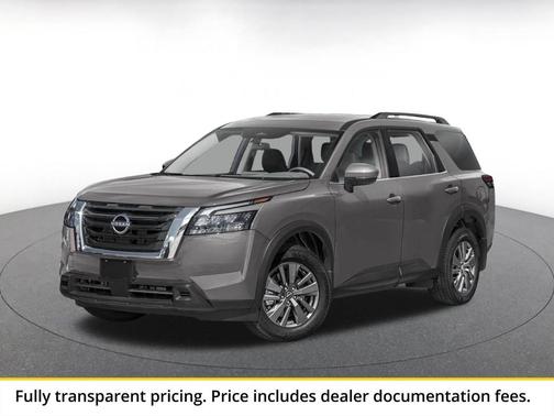 Gun Metallic 2025 Nissan Pathfinder SV 4WD