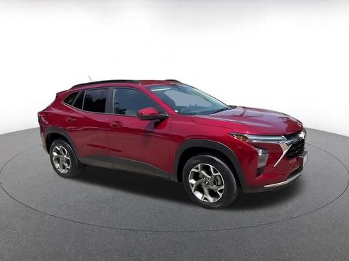 Crimson Metallic 2025 Chevrolet Trax LT