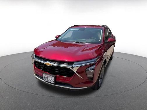Crimson Metallic 2025 Chevrolet Trax LT