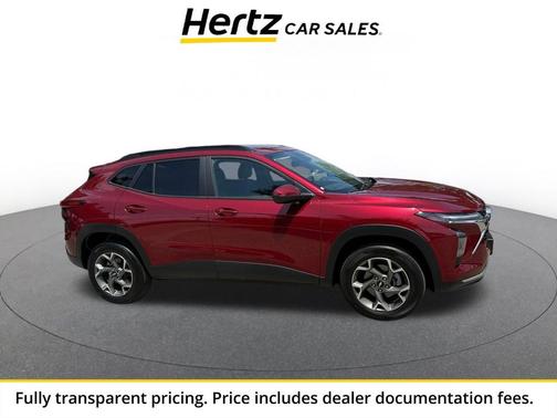 Crimson Metallic 2025 Chevrolet Trax LT