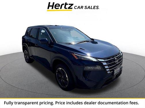 Deep Ocean Blue Pearl 2025 Nissan Rogue SV