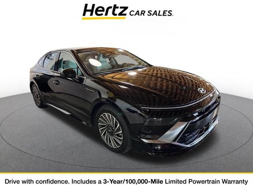 Abyss Black 2025 Hyundai SONATA Hybrid SE