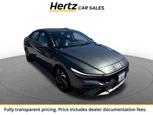 Amazon Gray 2025 Hyundai ELANTRA HEV Limited