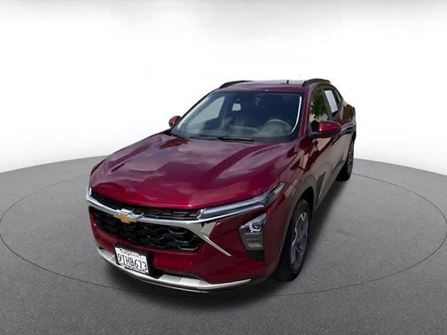 Crimson Metallic 2025 Chevrolet Trax LT