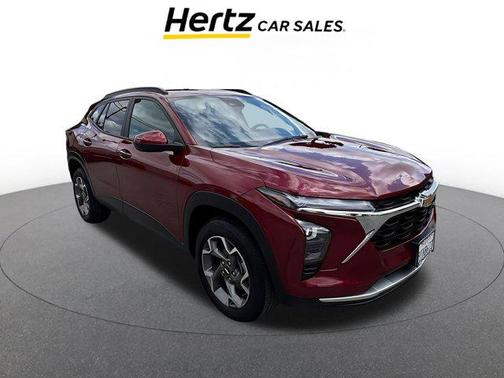 Crimson Metallic 2025 Chevrolet Trax LT