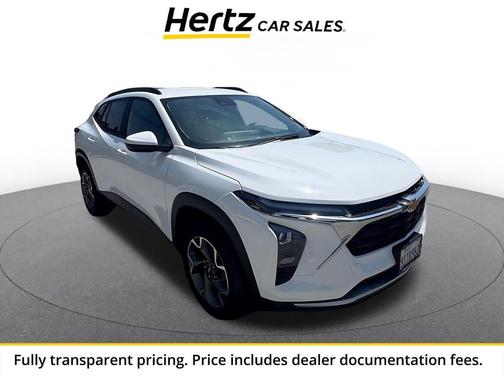 Summit White 2025 Chevrolet Trax LT