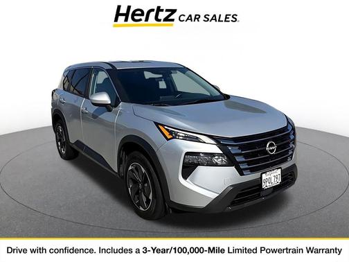 Brilliant Silver Metallic 2025 Nissan Rogue SV