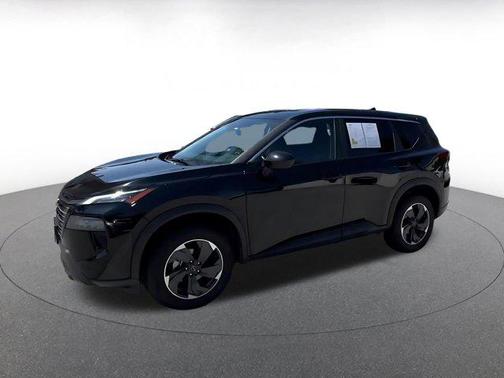 Super Black 2025 Nissan Rogue SV