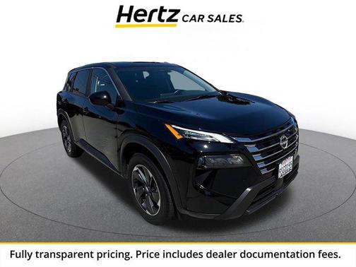 Super Black 2025 Nissan Rogue SV