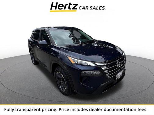 Deep Ocean Blue Pearl 2025 Nissan Rogue SV