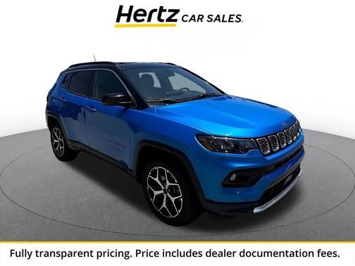 Hydro Blue Pearlcoat 2025 Jeep Compass Limited