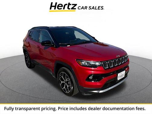 Red Hot Pearlcoat 2025 Jeep Compass Limited