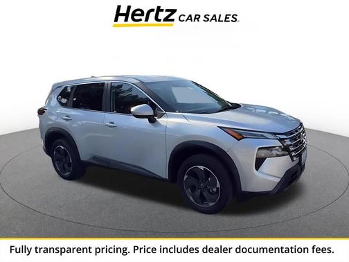 Brilliant Silver Metallic 2025 Nissan Rogue SV