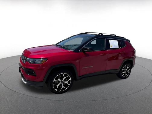 Red Hot Pearlcoat 2025 Jeep Compass Limited