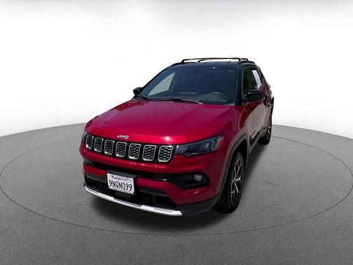 Red Hot Pearlcoat 2025 Jeep Compass Limited