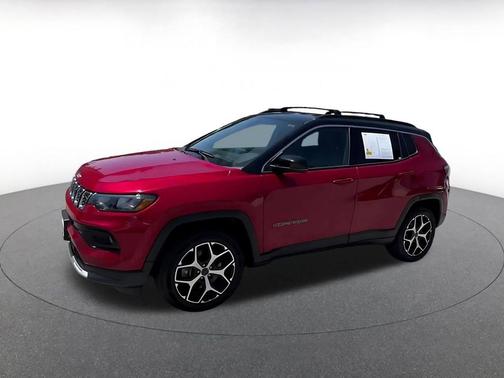 Red Hot Pearlcoat 2025 Jeep Compass Limited