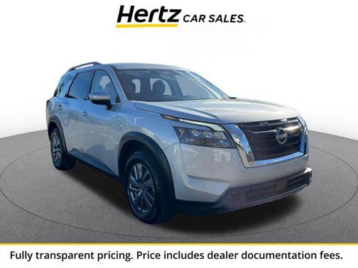 Brilliant Silver Metallic 2025 Nissan Pathfinder SV FWD