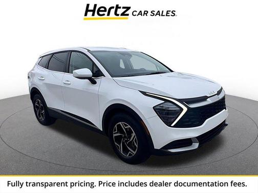 Glacial White Pearl 2025 Kia Sportage LX
