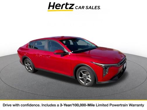 Currant Red 2025 Kia K4 LXS