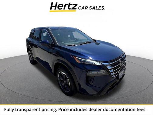 Deep Ocean Blue Pearl 2025 Nissan Rogue SV