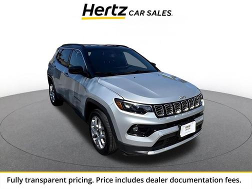 Silver Zynith Metallic Clearcoat 2025 Jeep Compass Limited