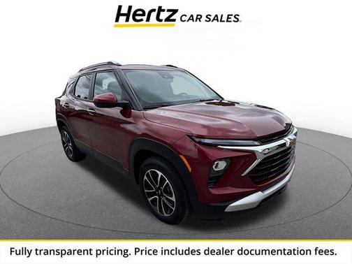 Crimson Metallic 2025 Chevrolet Trailblazer LT