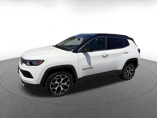 Bright White Clearcoat 2025 Jeep Compass Limited