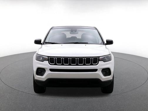 Bright White Clearcoat 2025 Jeep Compass Limited