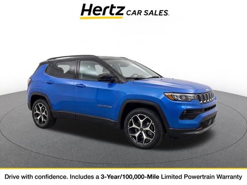 Hydro Blue Pearlcoat 2025 Jeep Compass Limited