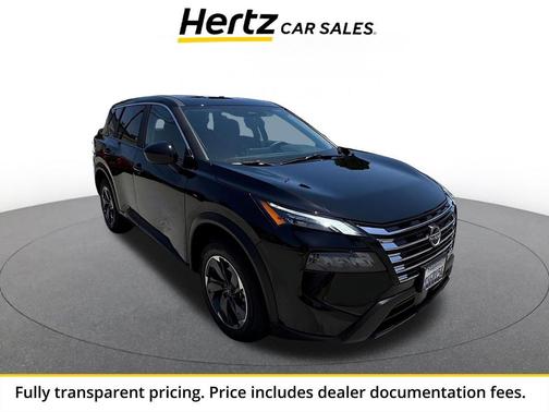 Super Black 2025 Nissan Rogue SV