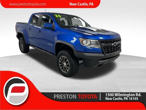 Kinetic Blue Metallic 2020 Chevrolet Colorado ZR2