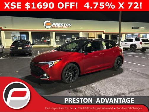 2026 Toyota Corolla XSE