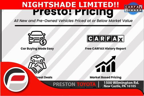 2021 Toyota 4Runner Nightshade Special Edition