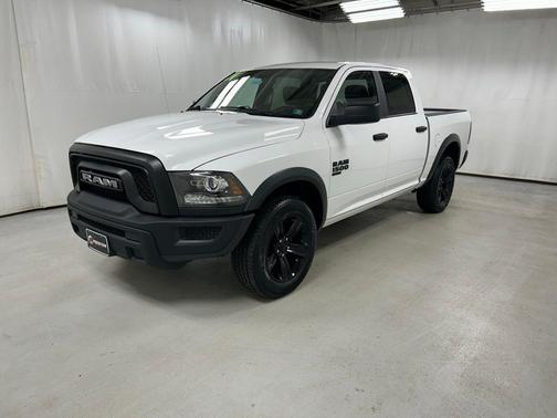 Bright White Clearcoat 2024 RAM 1500 Classic Warlock Crew Cab 4x4 5'7' Box