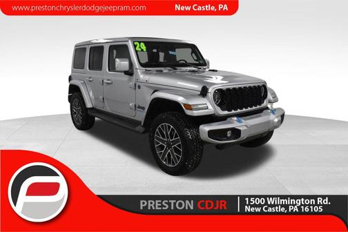 Silver Zynith Clearcoat 2024 Jeep Wrangler 4xe High Altitude