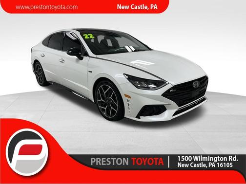 Quartz White 2022 Hyundai SONATA N Line