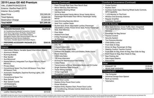 2019 Lexus GX 460 Base